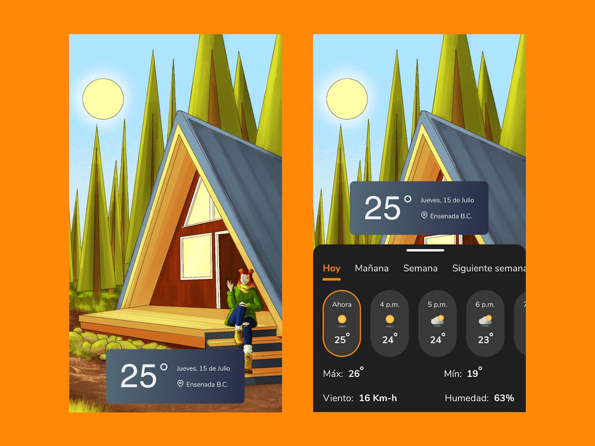 Miniatura del proyecto Weather App