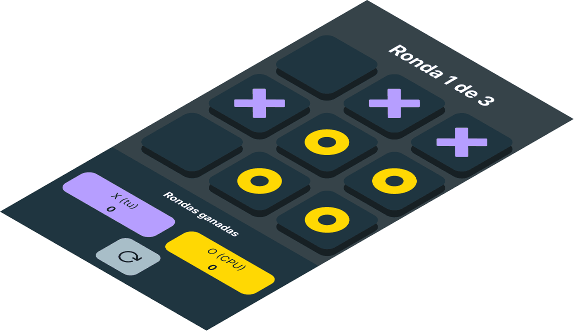 Mockup del proyecto de El juego del Gato