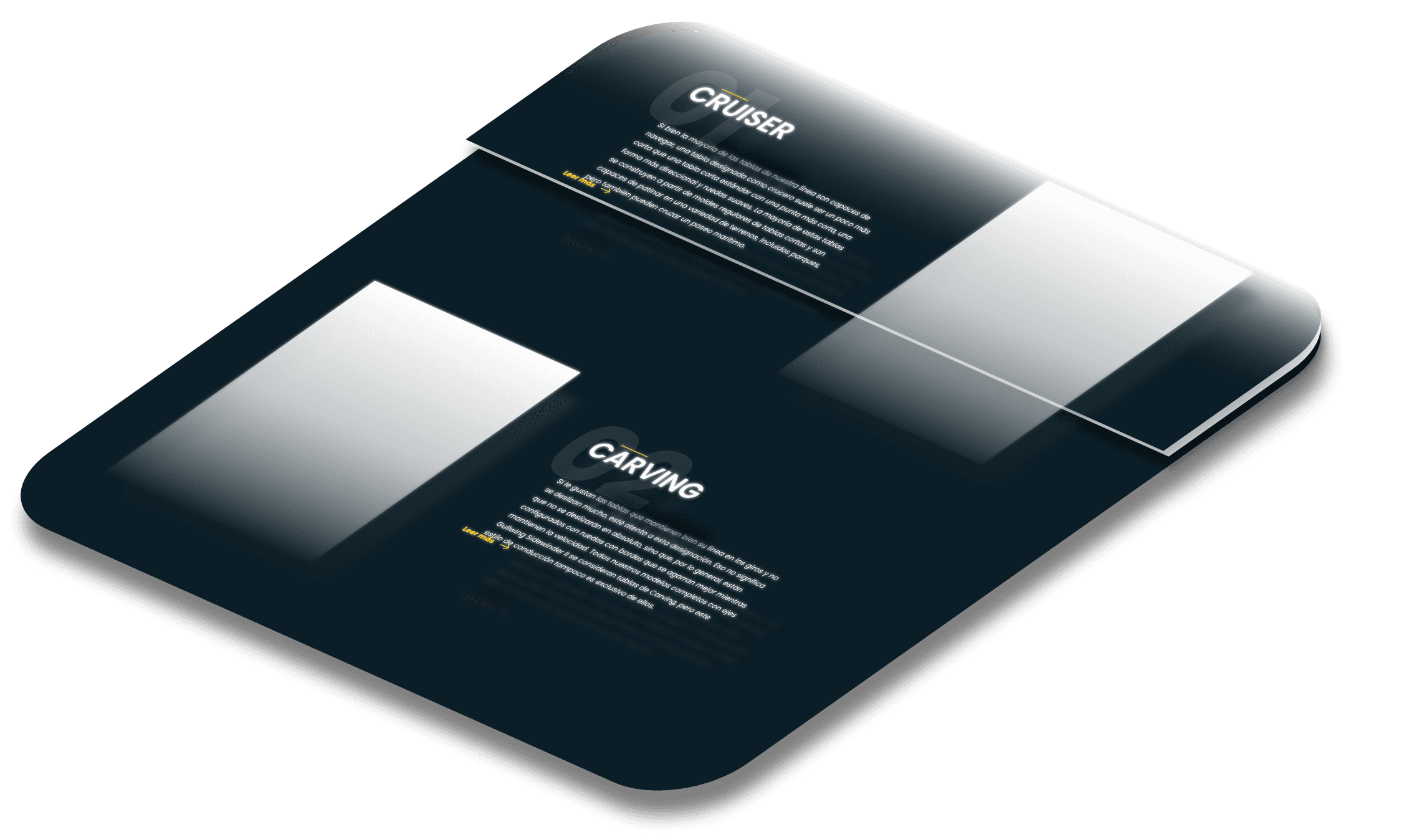 Mockup del proyecto de Sector