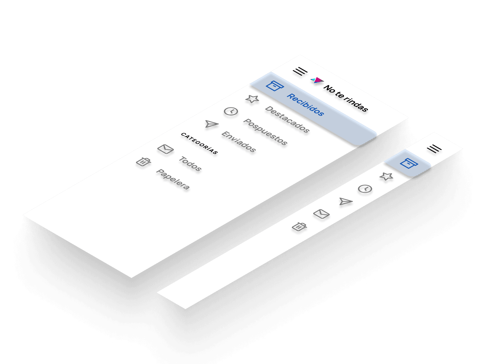 Mockup del proyecto de Sidebar