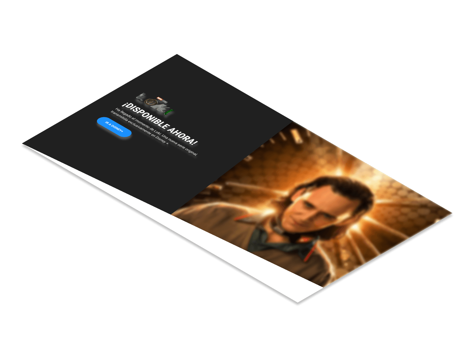 Mockup del proyecto de Hero UI