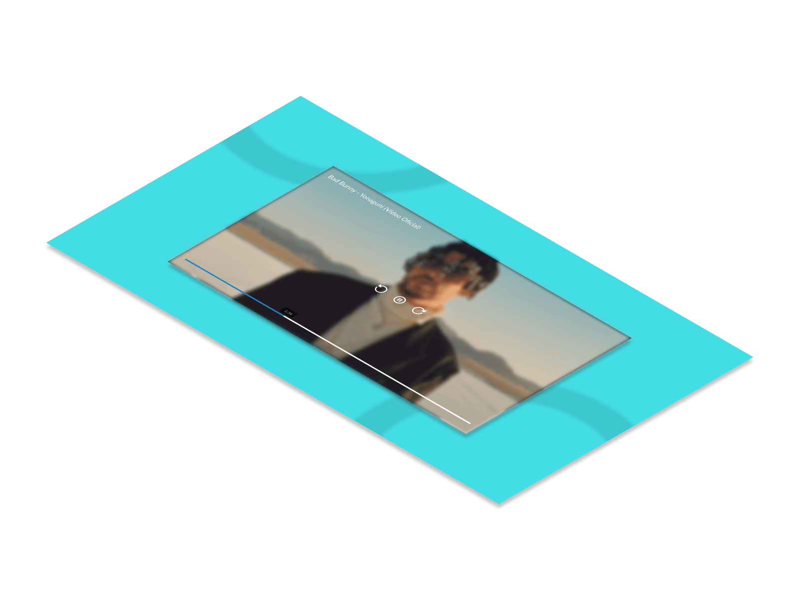 Mockup del proyecto de Video Player