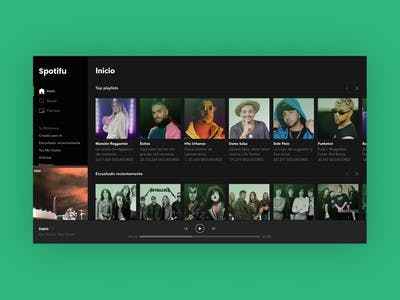 Creando una version de Spotify usando flexbox