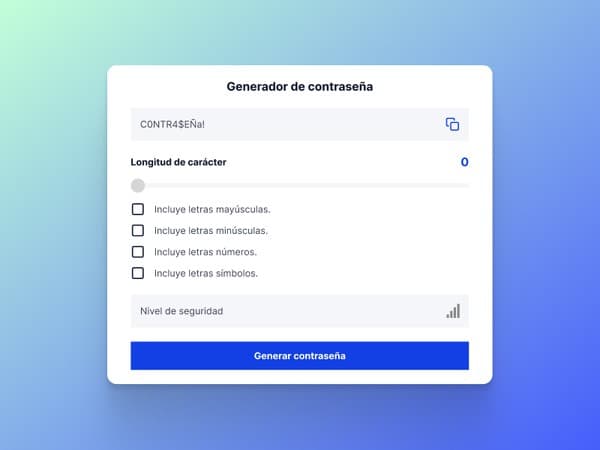 Thumbnail de Generador de Contraseñas