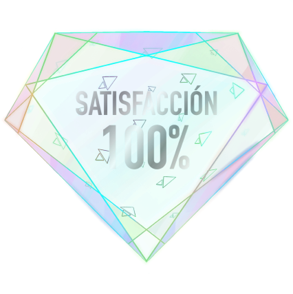 Satisfaccion 100% garantizada por nuestro diamante